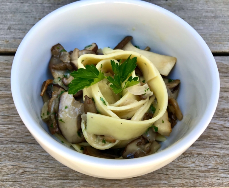 Pappardelle With Wild Mushrooms