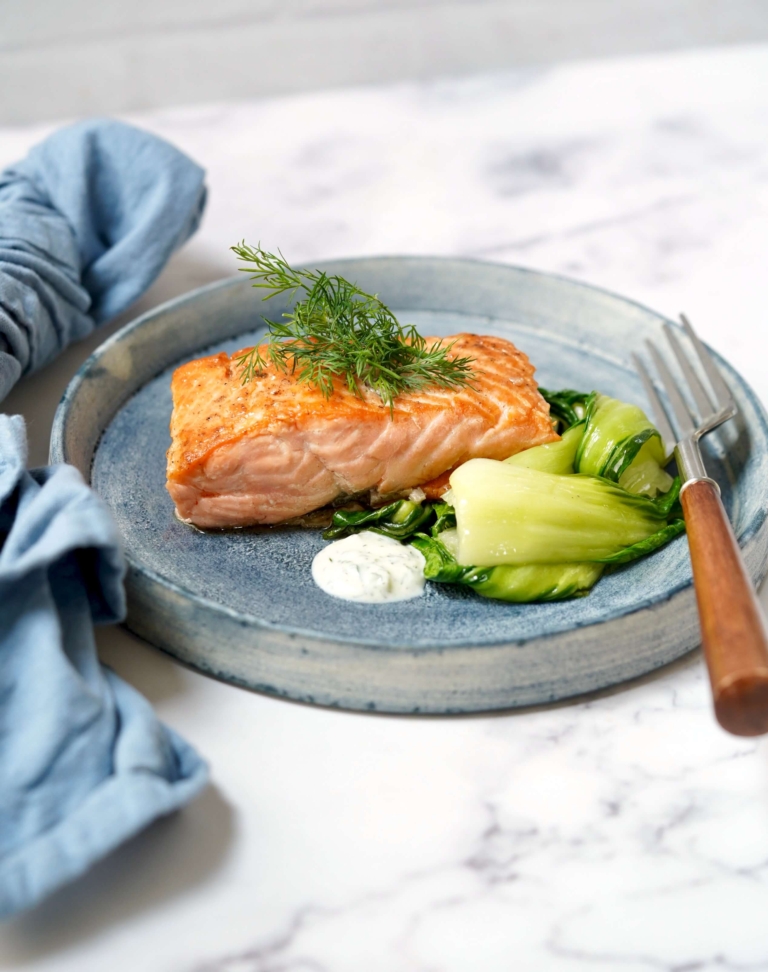 roasted salmon