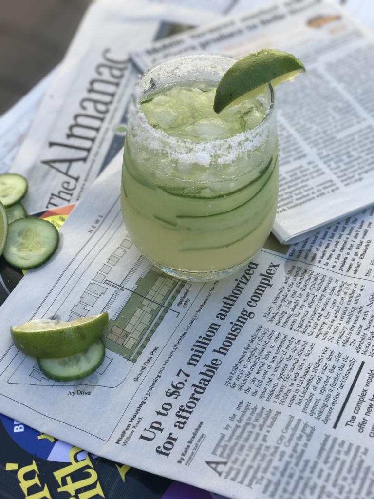 cucumber-tequila cooler