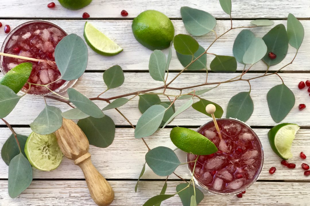 A Pomegranate-Lime Margarita Is A Simple But Wonderful Thing