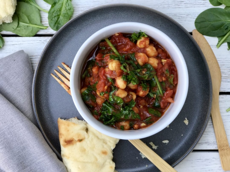 Moroccan Stewed chickpeas