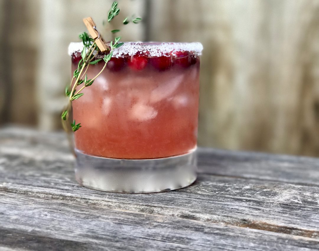 Cranberry-Orange Whisky Sour, A Great Cocktail For The Holidays