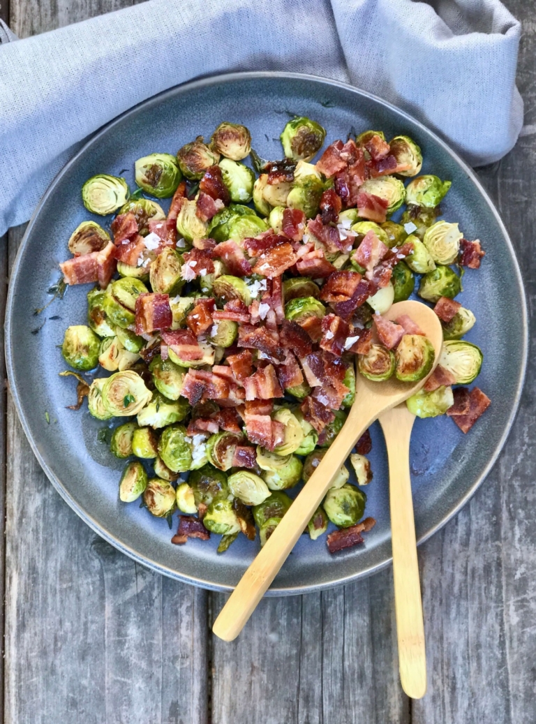 oven roasted Brussels sprouts