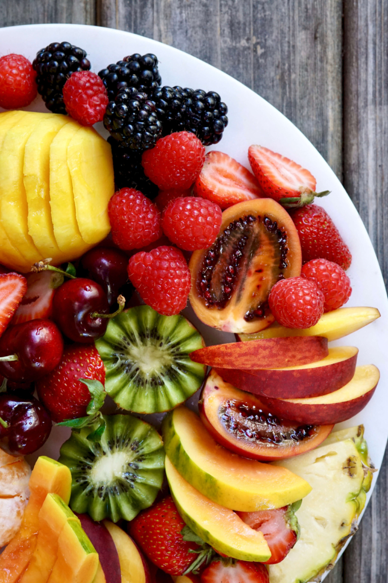 Summer fruit platter
