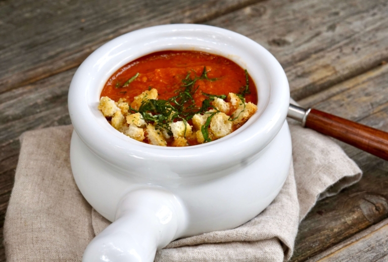 tomato-basil soup
