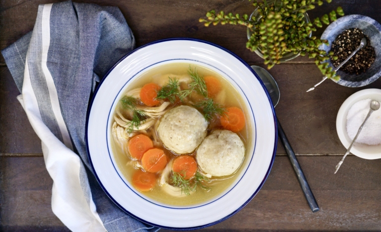 Diet info for Whole Foods Market, Matzo Ball Soup, 23.5 Ounce - Spoonful