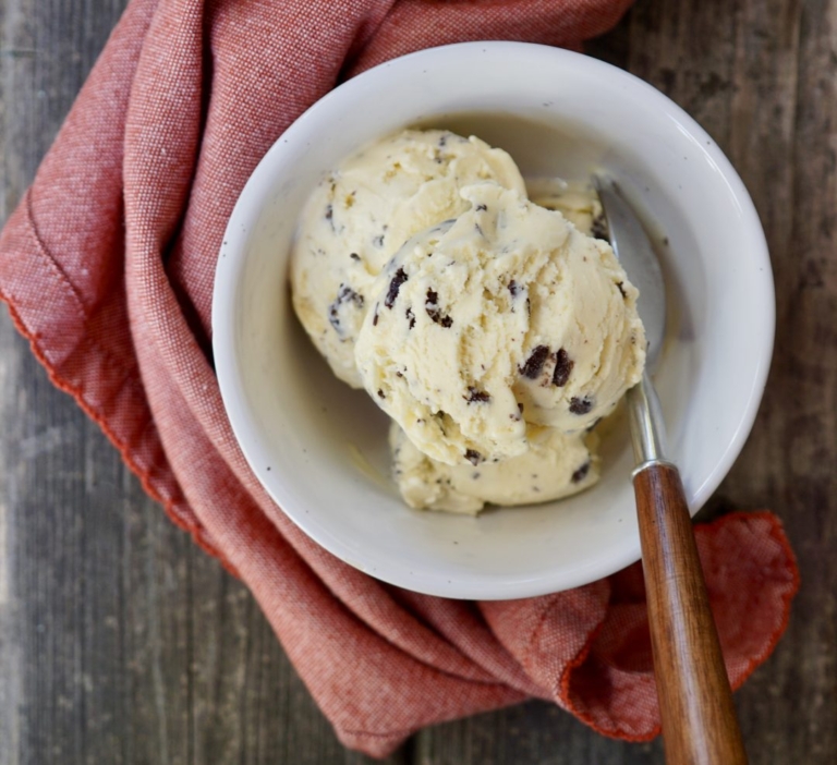 Stracciatella ice cream