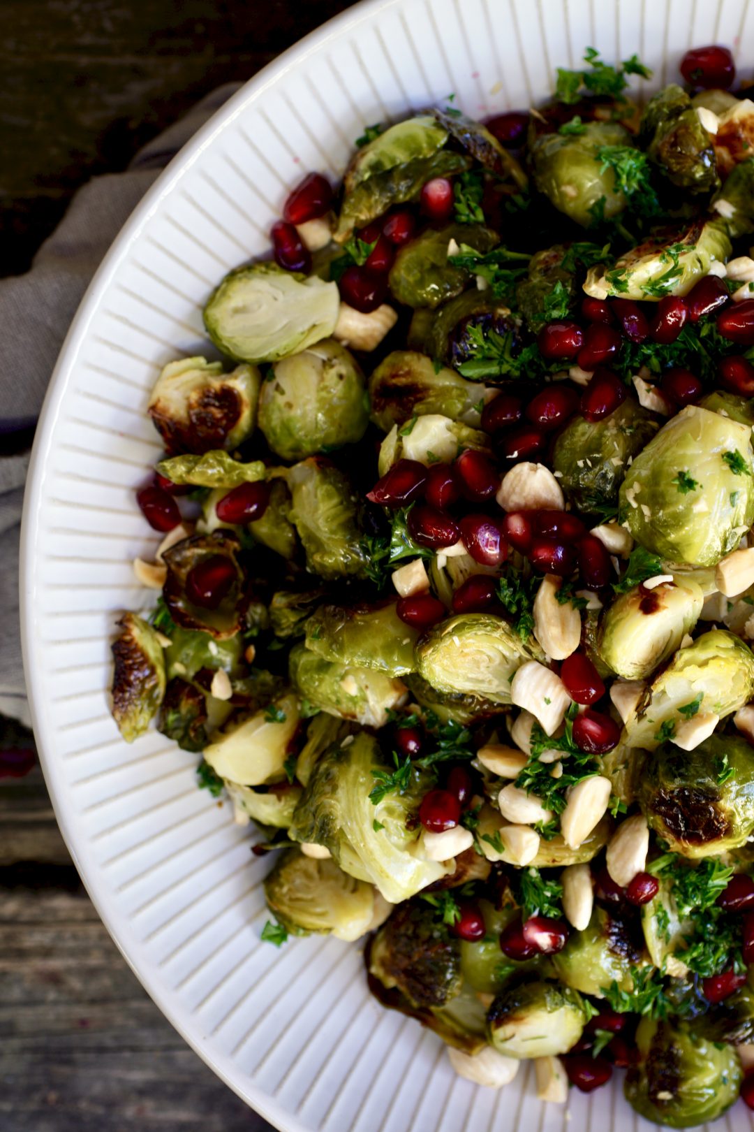 roasted Brussels sprouts 