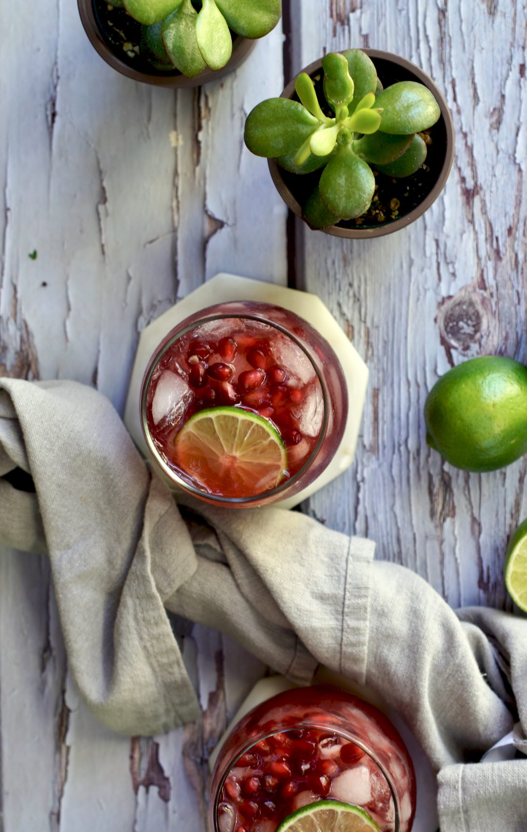 Pomegranate-Rum Punch