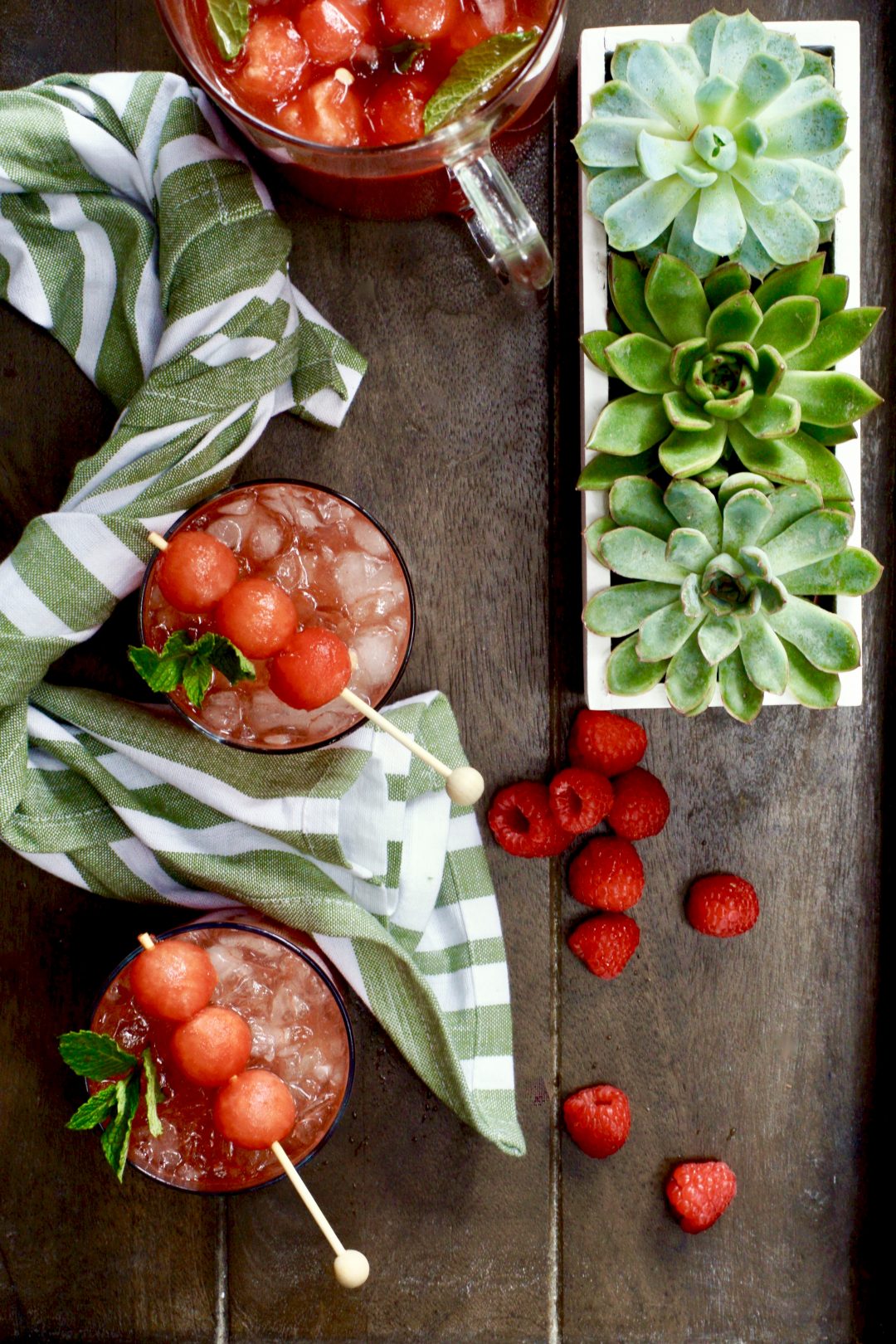 Raspberry-Watermelon Sangria