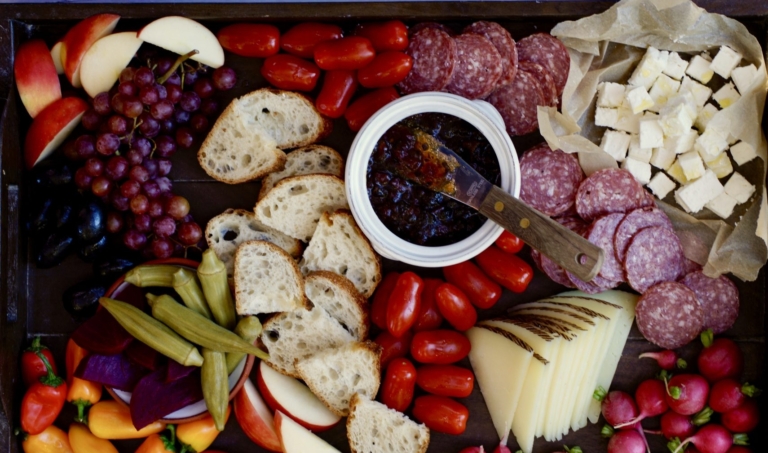 Hungarian snacking tray