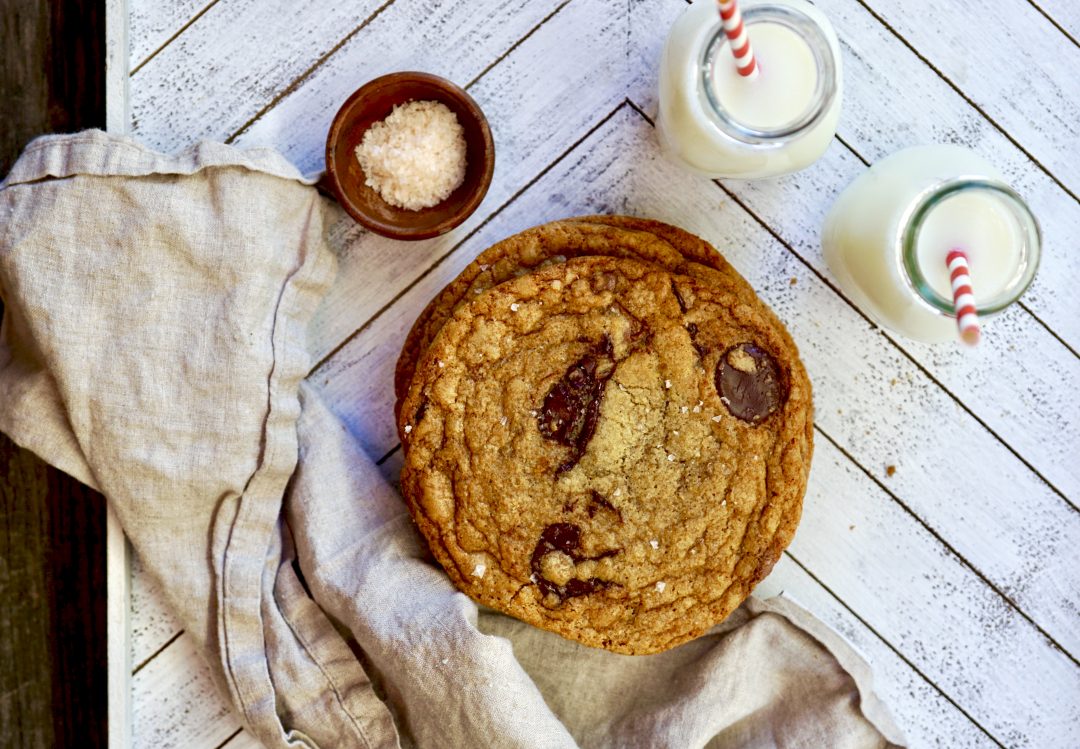 Giant Brown Butter Chocolate Chip Cookies