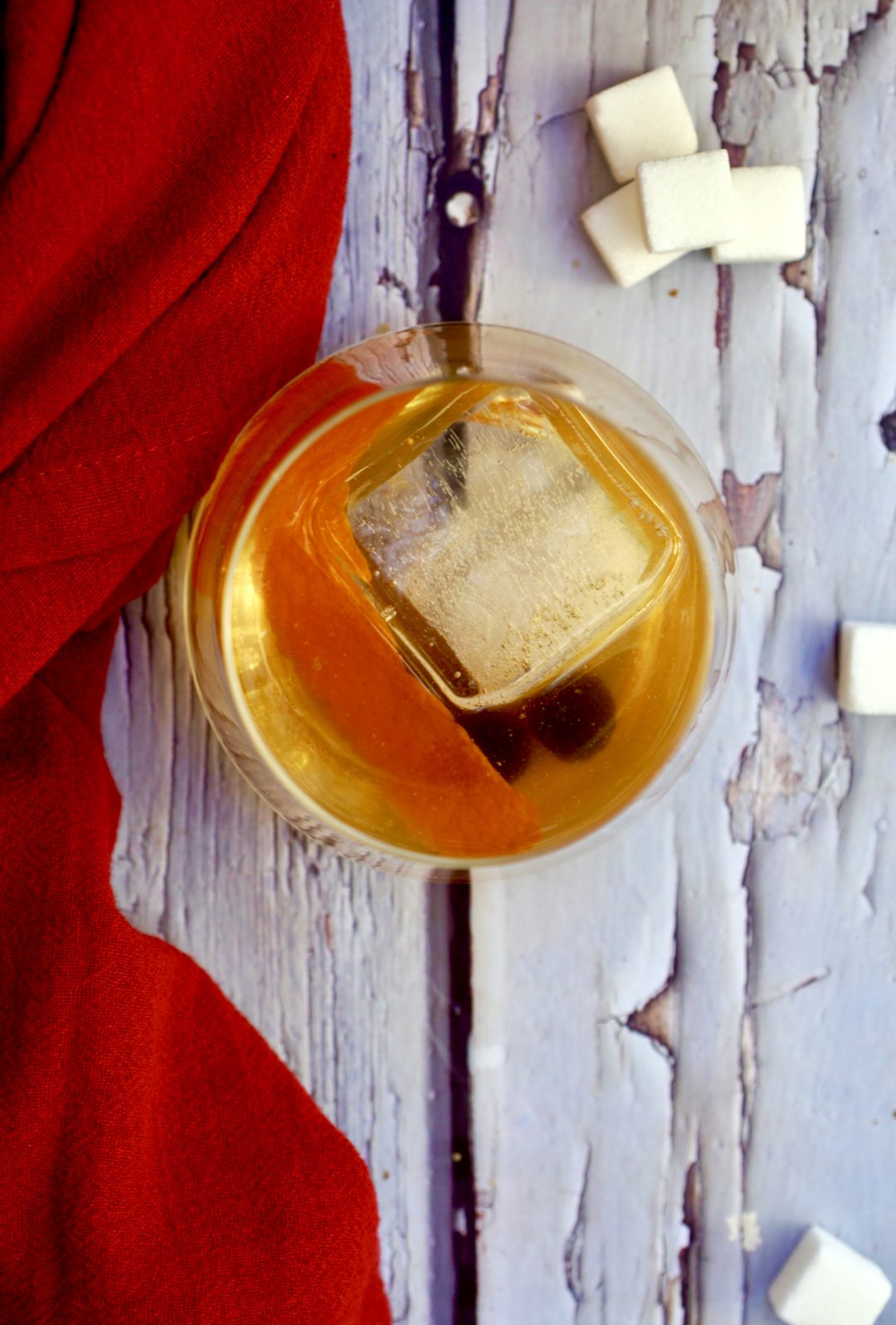 spiced rum old fashioned