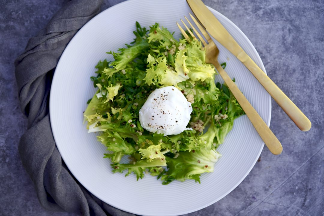 Frisée And Poached Egg Salad