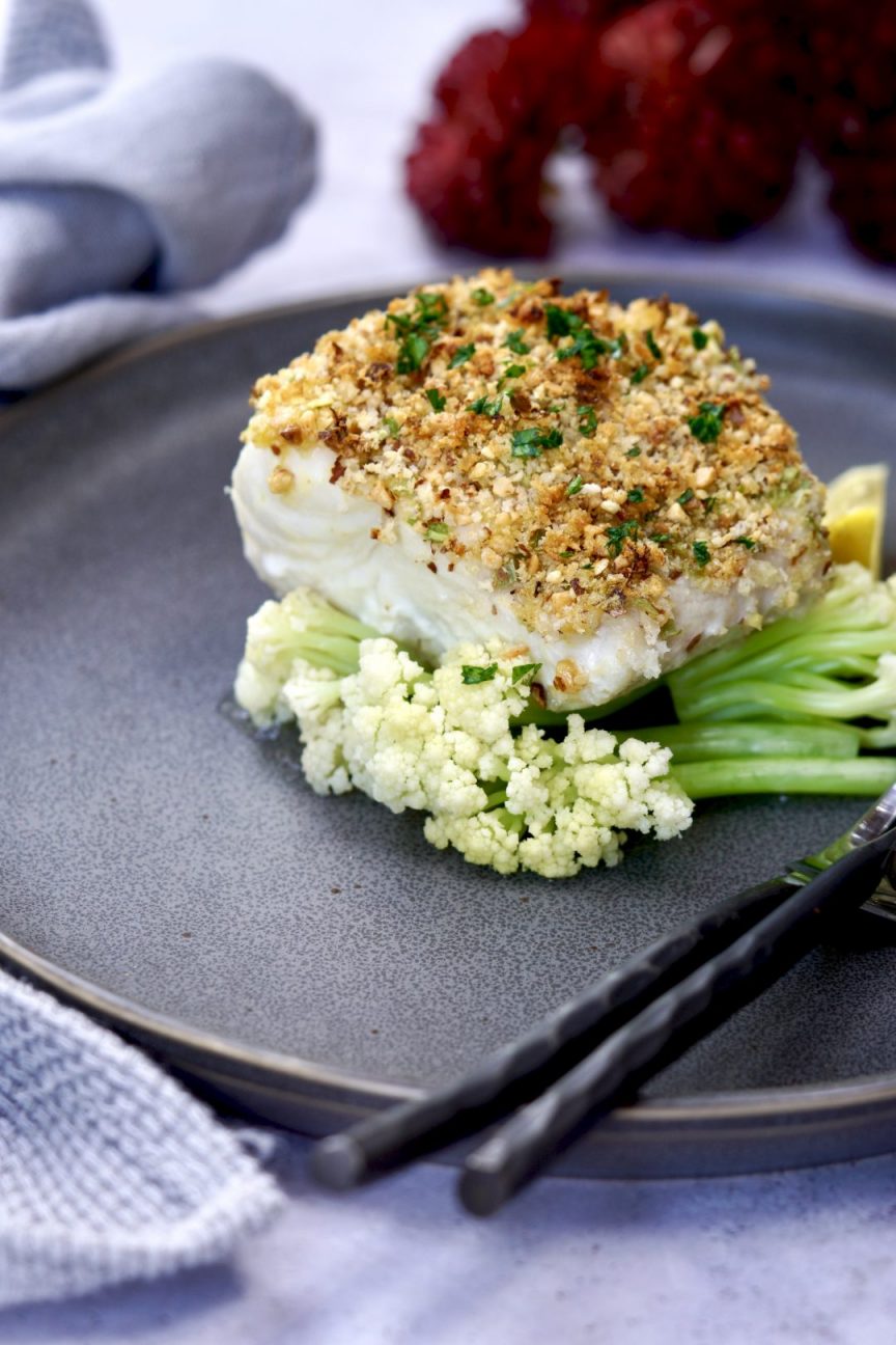 baked Ling cod