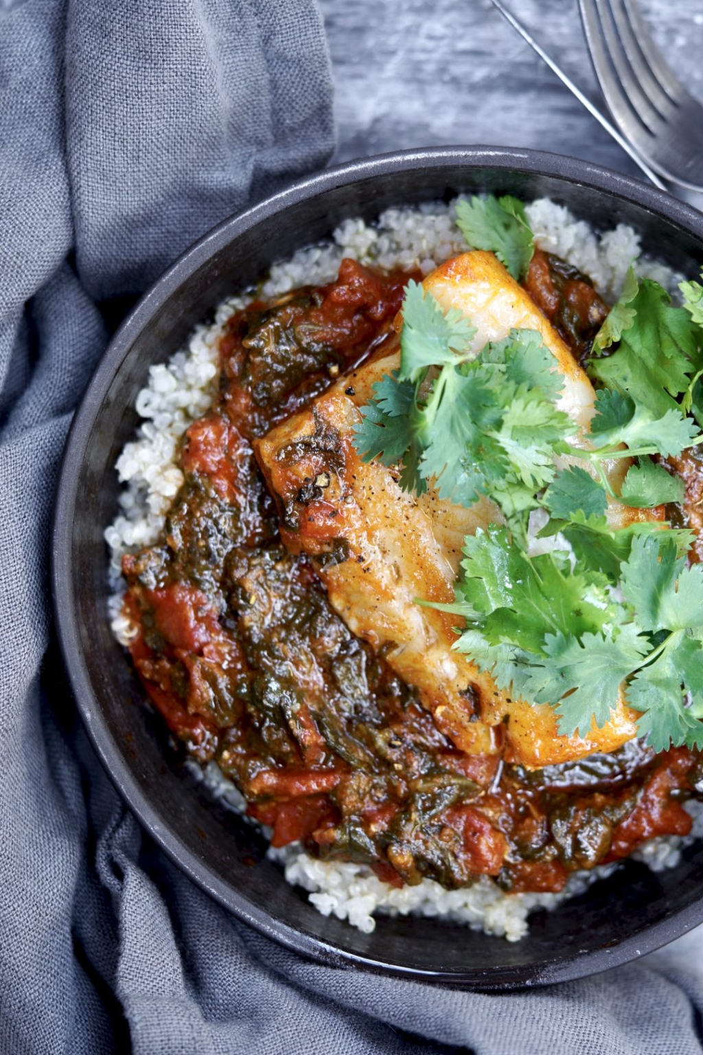 Braised Fish with Tomato Sauce SIMMER + SAUCE