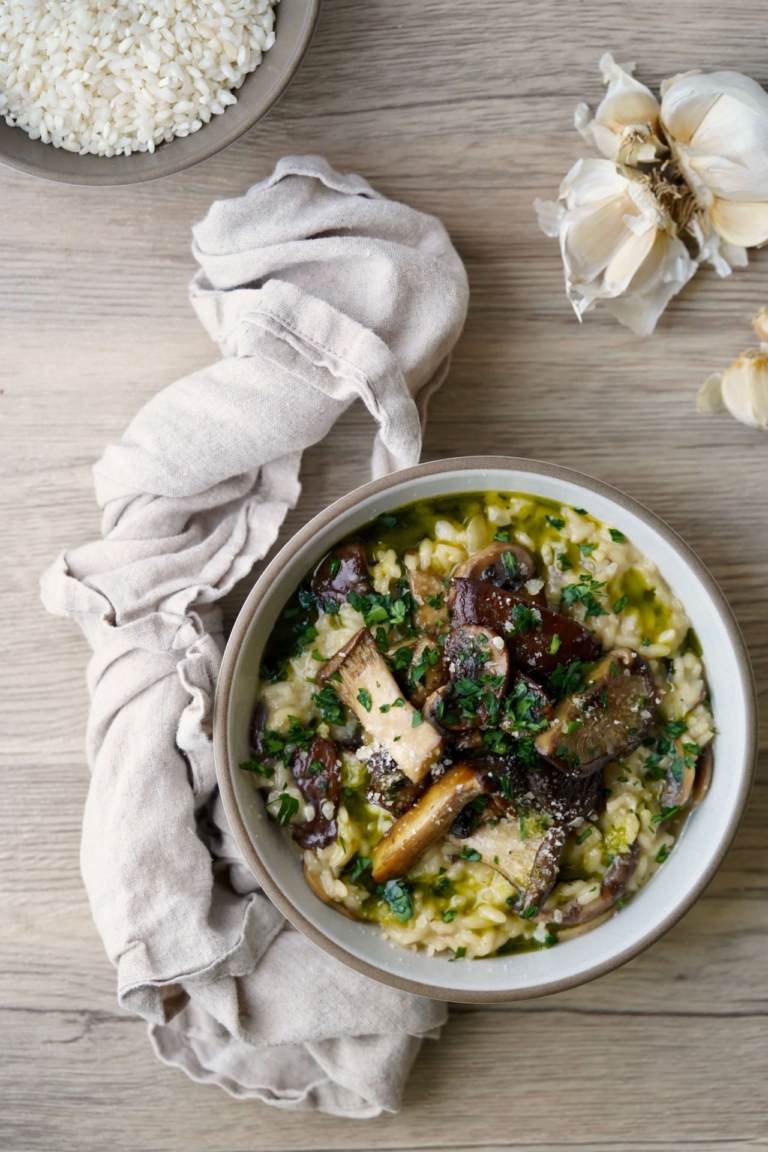 wild mushroom risotto 