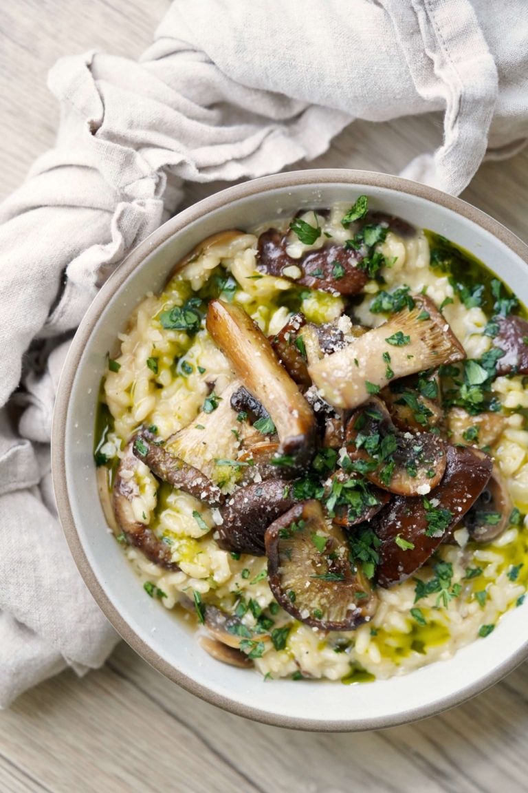 wild mushroom risotto 
