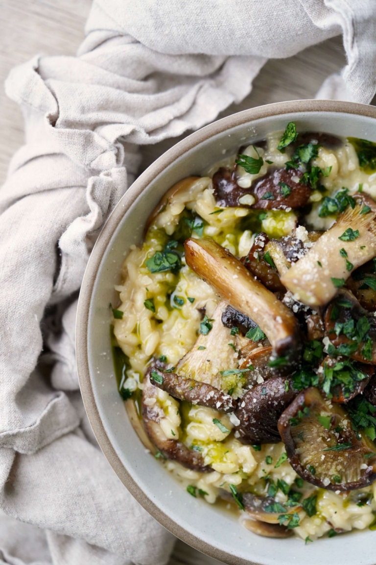 wild mushroom risotto 