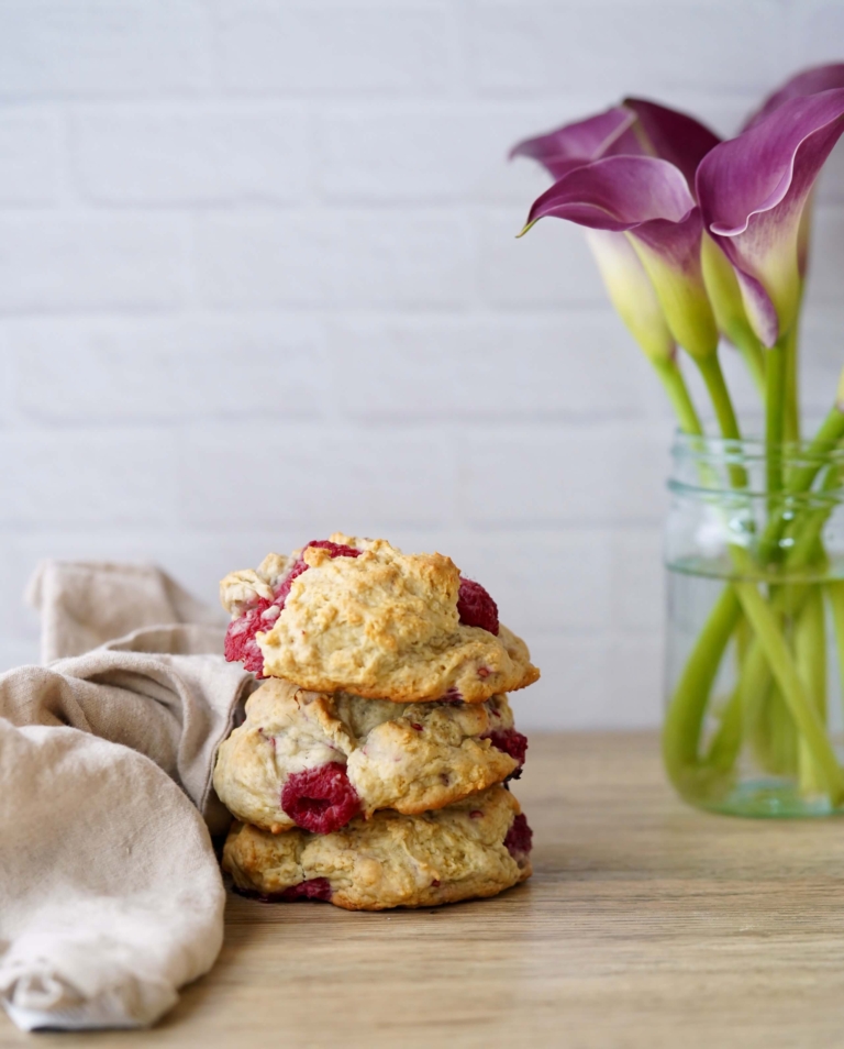 raspberry drop biscuits