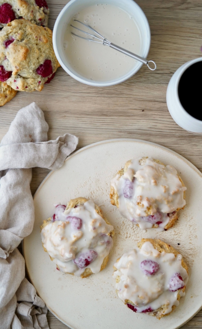 raspberry drop biscuits