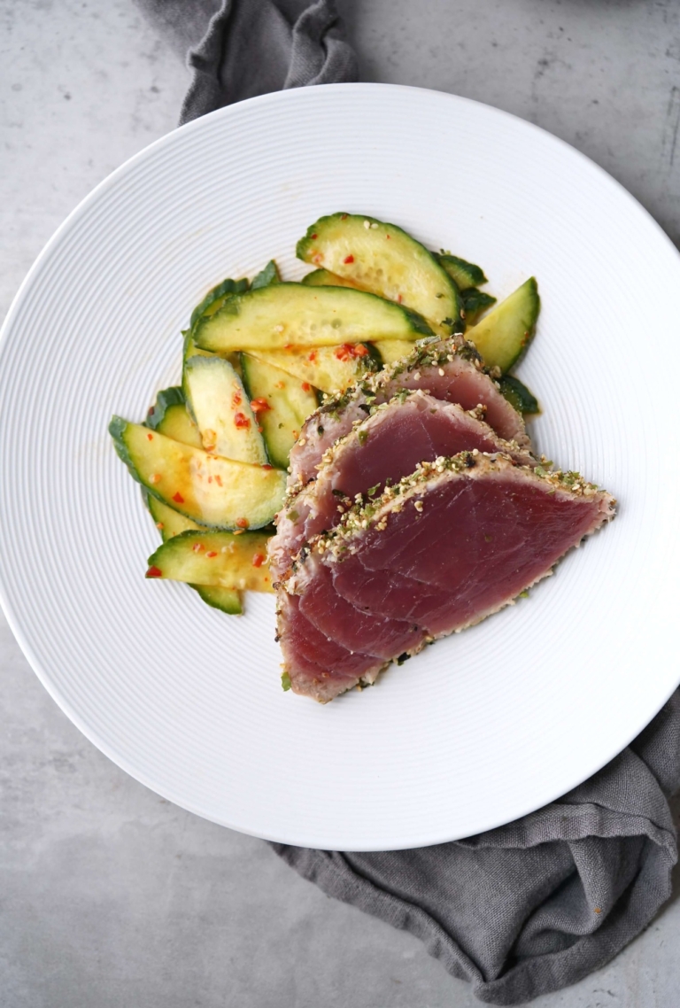 Furikake seared tuna 