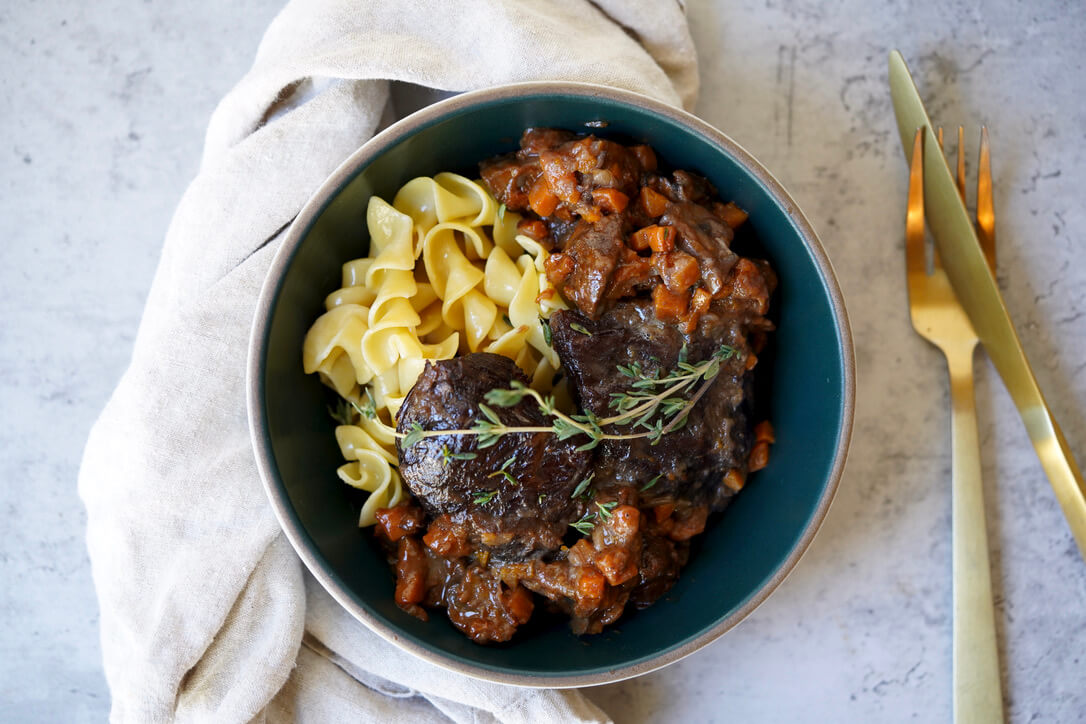 braised beef with red wine