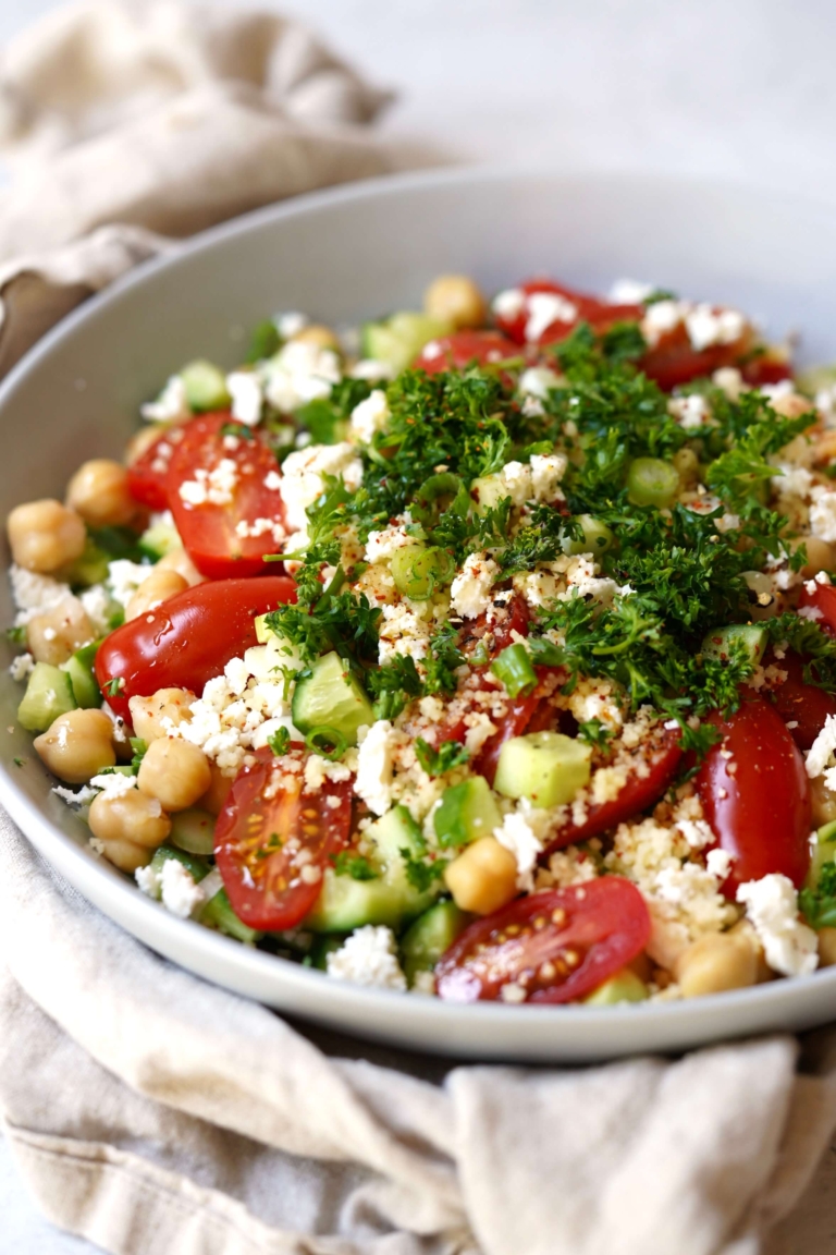 couscous and chickpea salad