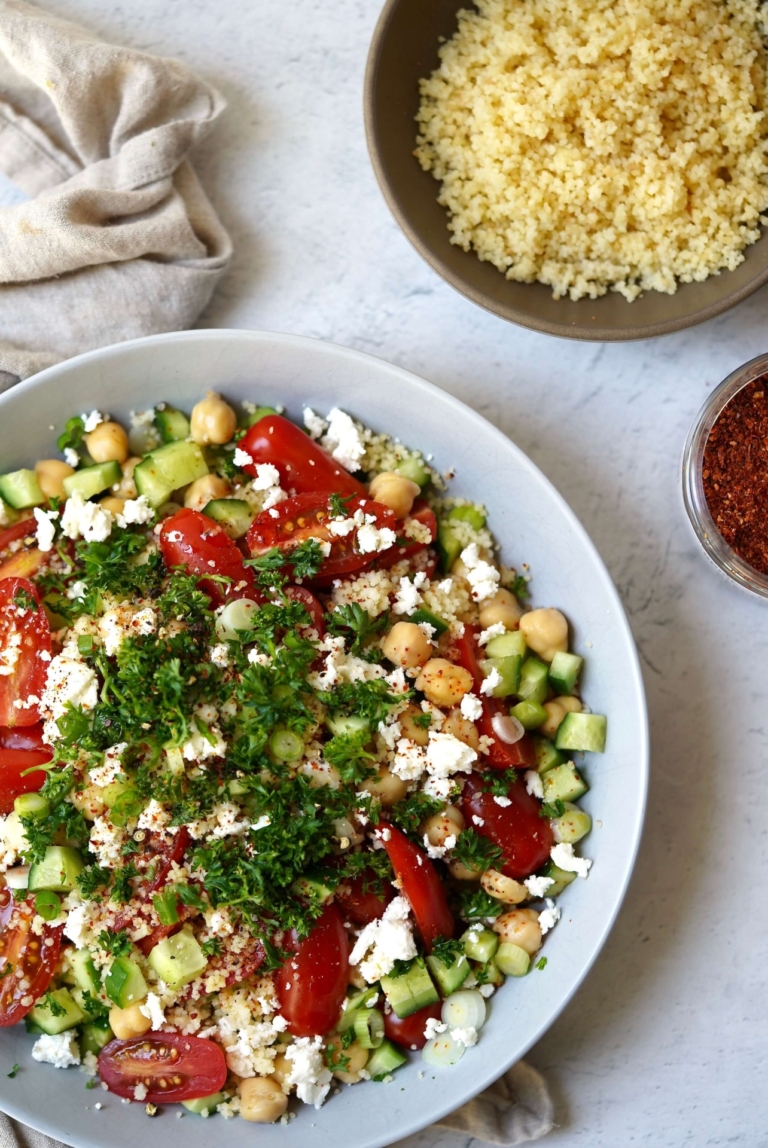 couscous and chickpea salad