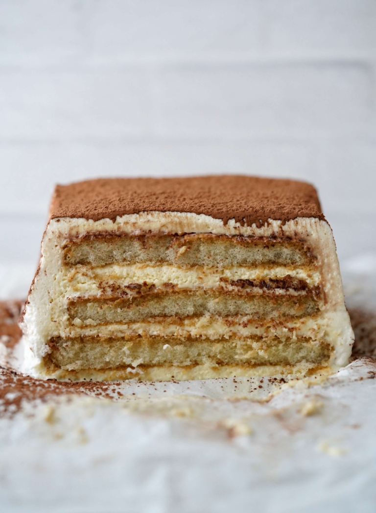 Tiramisu icebox cake