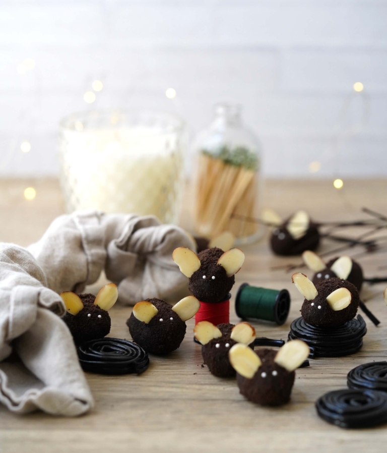 chocolate mice truffles