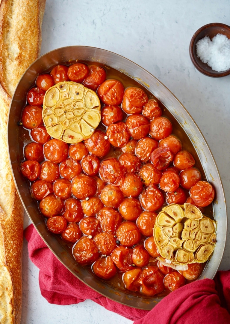 roasted olive oil tomatoes