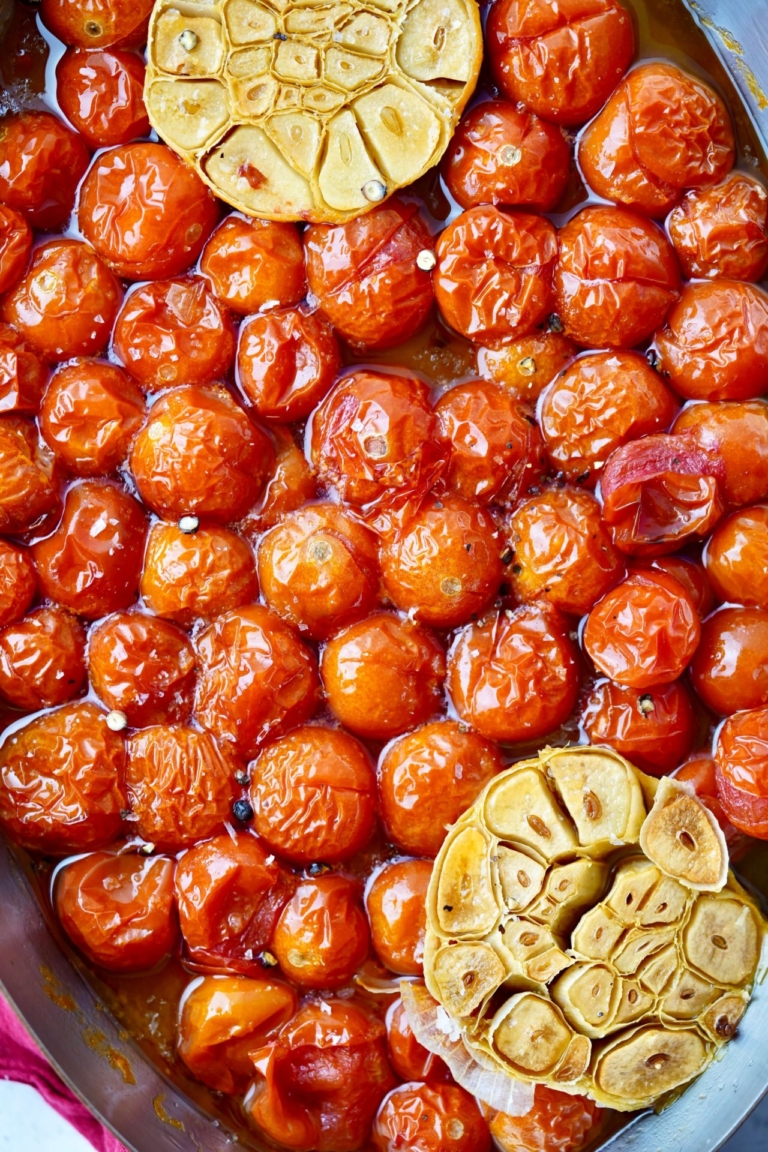 roasted olive oil tomatoes