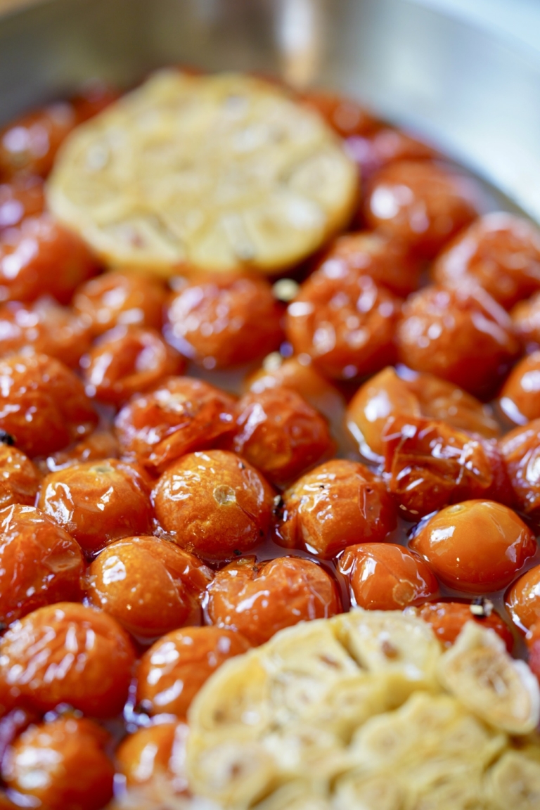 roasted olive oil tomatoes