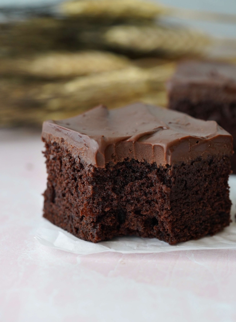 double chocolate buttermilk cake