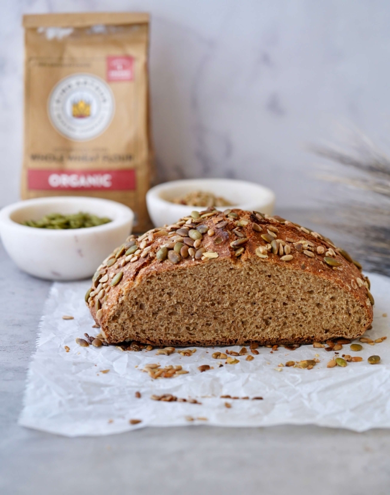 seeded whole wheat bread