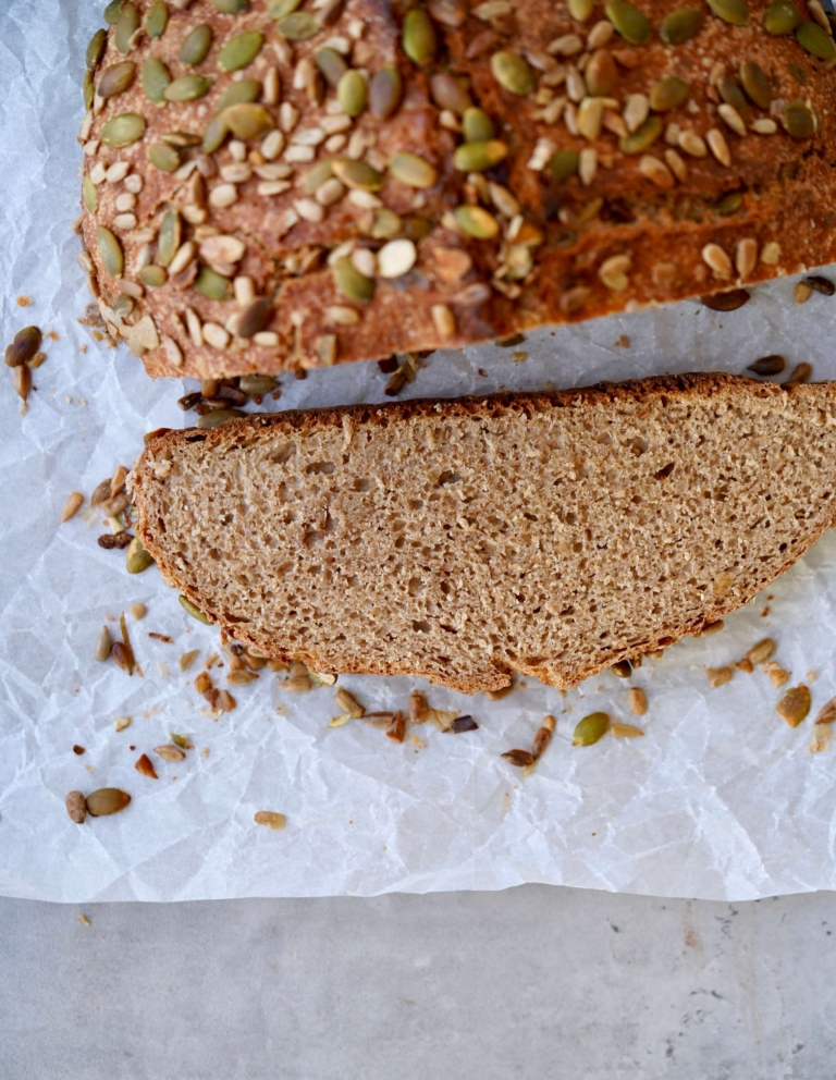 seeded whole wheat bread