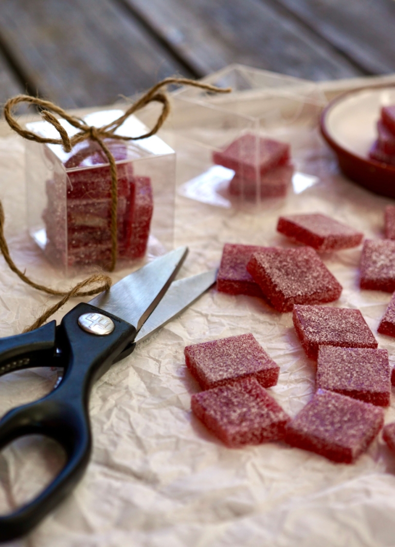 cranberry-orange gelées