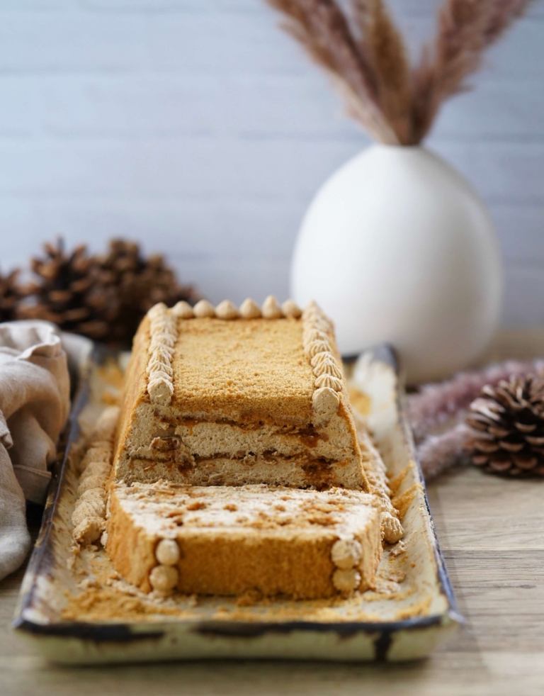 gingerbread icebox cake