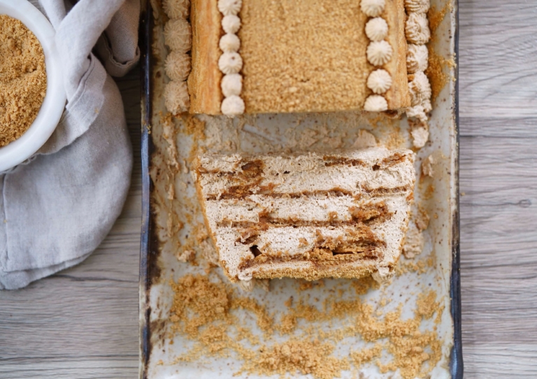 gingerbread icebox cake