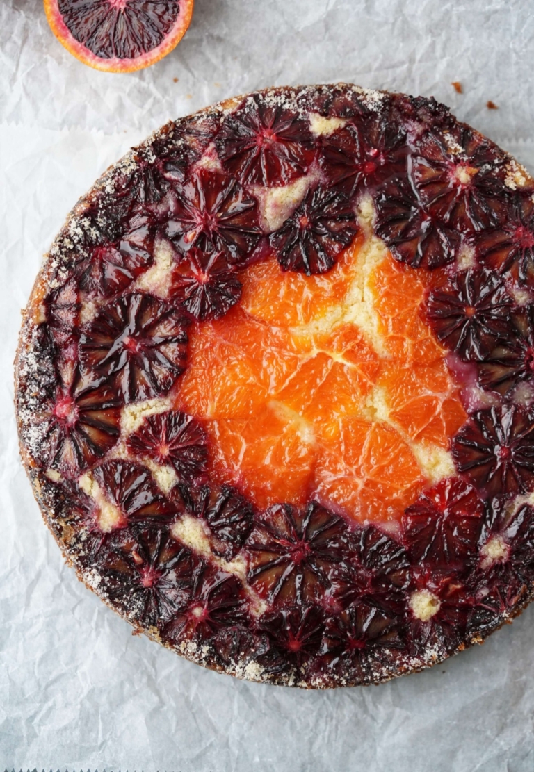 blood orange citrus cake