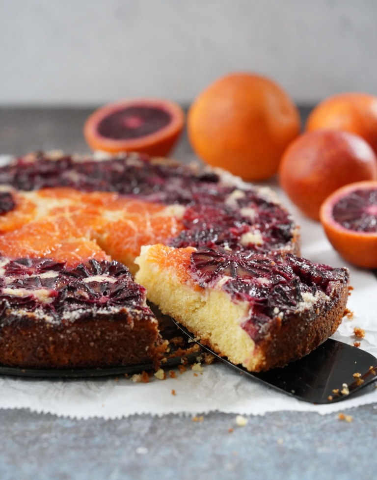 blood orange citrus cake