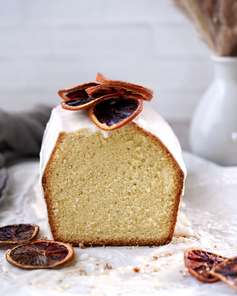 blood orange loaf cake