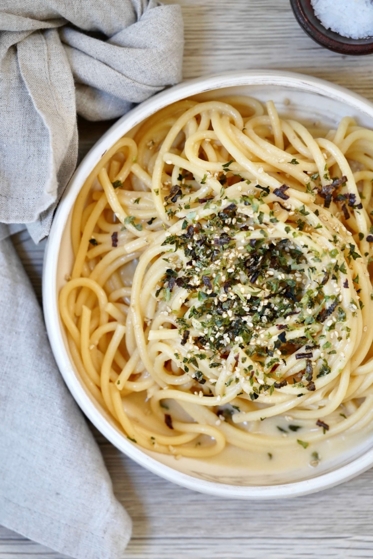 creamy miso pasta