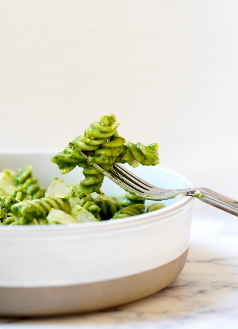 spinach pesto pasta