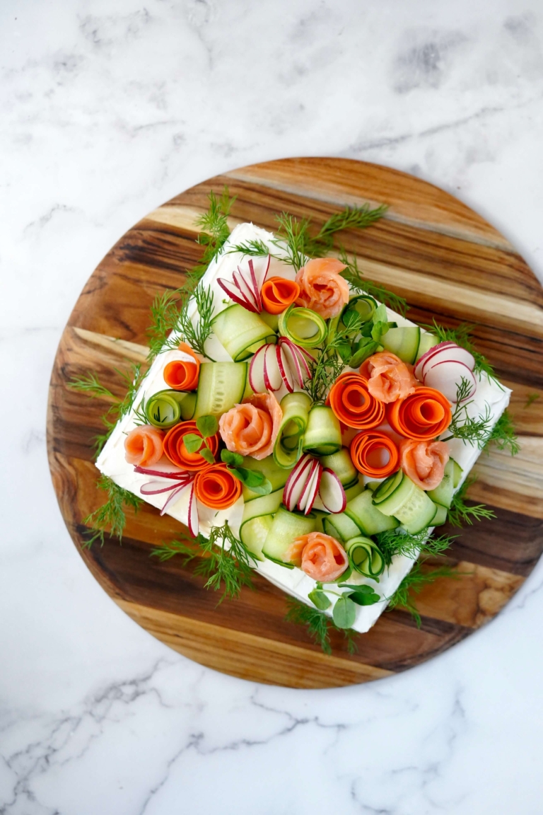 Sweedish savory sandwich cake