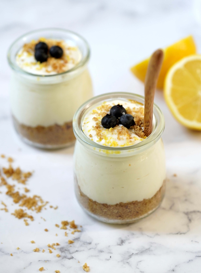 no-bake lemon cheesecake
