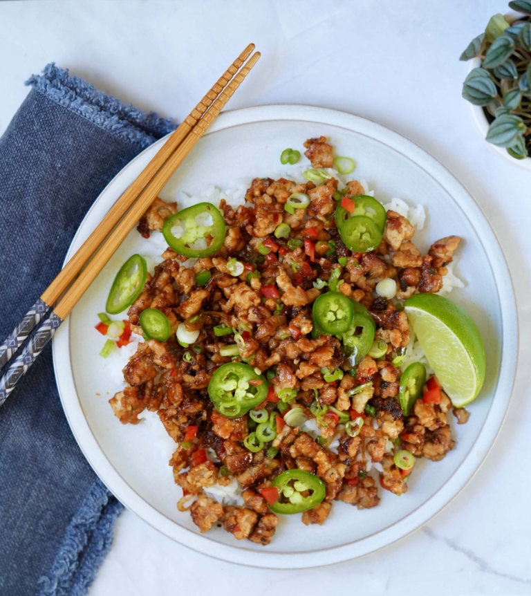crispy Vietnamese pork bowls