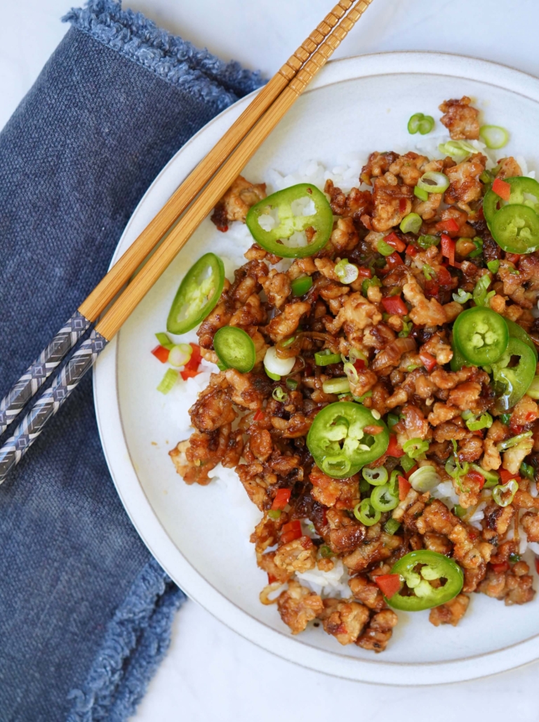crispy Vietnamese pork bowls