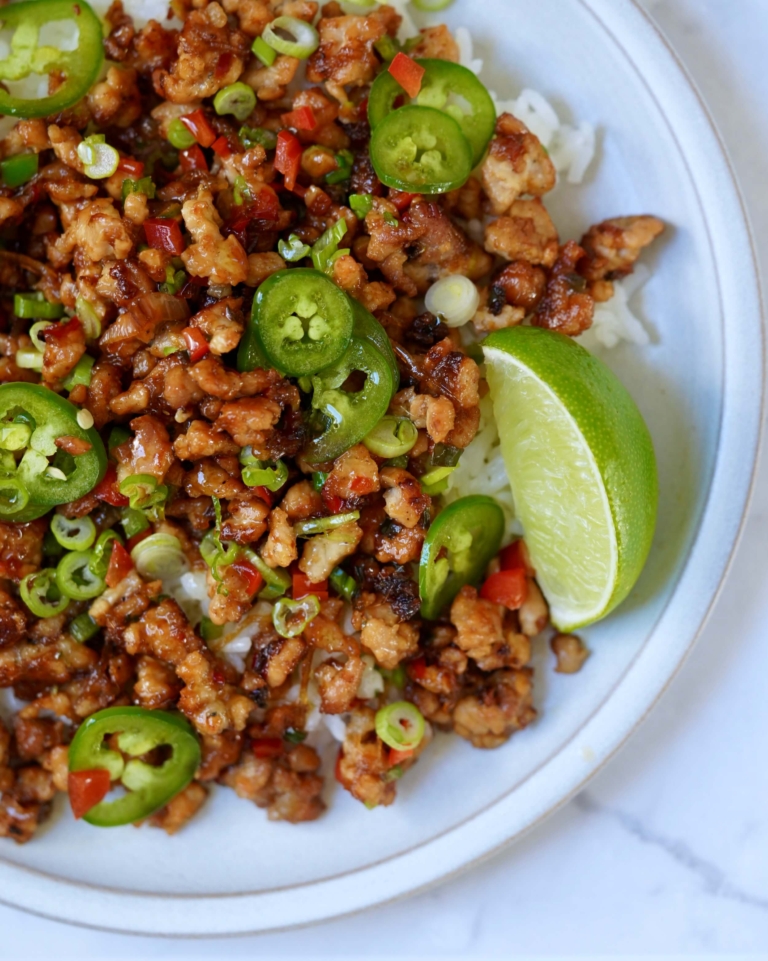 crispy Vietnamese pork bowls